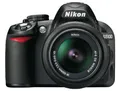 Nikon D3100 SLR-Digitalkamera (14 Megapixel, Live View, Full-HD-Videofunktion) Kit inkl. AF-S DX 18-55 mm VR Objektiv + 55-200 mm VR Objektiv