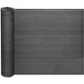 Karat Zaunblende Marius Schattiergewebe 150 g/m² mit Befestigungszubehör 1 x 6 m Anthrazit