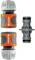 Gardena 18283-20 Kunststoff Schlauchkupplung 13mm (1/2") Ø, Steckkupplung Set
