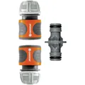 GARDENA 18283-20  Kunststoff Schlauchkupplung 13 mm (1/2") Ø, Steckkupplung  Set