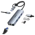 BENFEI Hubs USB C auf Gigabit Ethernet Adapter mit 3 Port USB Hub