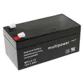 multipower MP3,4-12 AGM Batterie 12V 3,4Ah Akku VdS Zulassung Alarmanlage USV