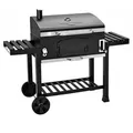 TAINO HERO XXL Smoker Holzkohle-Grill BBQ Grillwagen Standgrill