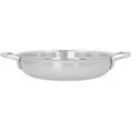 Demeyere Multifunction 7 Bratpfanne mit 2 Griffen 24 cm, 18/10 Edelstahl, Silber