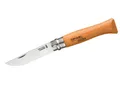 Opinel Taschenmesser No 02 - No 10 Buche Carbon Virobloc XC90 Kohlenstoffstahl