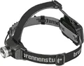 Brennenstuhl LED Kopflampe LuxPremium/Stirnlampe LED mit Front und Rücklicht, ideal zum Joggen (200lm, IP44, mit CREE-LED, inkl. Batterien) schwarz