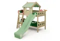 Wickey Kinderbett Crazy Fancy mit Rutsche 90x200 cm – Etagenbett für Kinder (Etagenbett mit Kletterleiter für Kinder), Massivholz