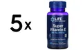 5 x Life Extension Super Vitamin E, 268mg - 90 softgels (333,31 EUR/kg)