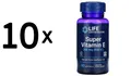 10 x Life Extension Super Vitamin E, 268mg - 90 softgels (311,10 EUR/kg)