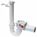 Kessel 73052 Rückstaudoppelverschluss Staufix Siphon DN 50 und Abwasseranschluss