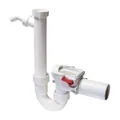 KESSEL 73052 Rückstauverschluss Staufix Siphon DN50, mit Anschluss für Waschmasc