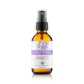 Alteya Bio Lavendelwasser Spray in Glasflasche 60ml - 100% USDA Bio-zertifiziert, Lavandula Angustifolia Hydrolat, Feuchtigkeitsspendend, ohne Zusatzstoffe & ohne Alkohol, Kissenspray