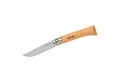 Opinel Taschenmesser Opinel Taschenmesser mit Buchenholz Griff, Größe No 10, rostfrei, (1 St), Edelstahlklinge, Taschenmesser