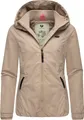Ragwear Outdoorjacke Dizzie Wasserdichte Übergangsjacke mit großer Kapuze
