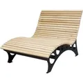 HOME DELUXE Wollenholzliege TAIGA (120 cm)