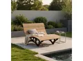 Home Deluxe Wellenholzliege / Waldsofa TAIGA - 120 cm