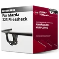 Anhängerkupplung starr für Mazda 323 Fliessheck 09.1998-05.2004 neu