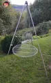 Dreibein-Schwenkgrill inkl. 60 cm Edelstahl-Grillrost