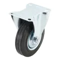 BGS Do it yourself Bockrolle mit Anschraubsockel Ø 125 mm