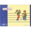 BosseVerlag Tina + Tobi Notenheft 1 Notenschreibheft 1. Halbjahr