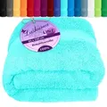 Lashuma Saunatuch XXL Handtuch, Frottee (1-St), Badetuch Damen & Badehandtuch Herren 100x200 cm - Saunahandtuch 80x220 blau 85 cm x 220 cm