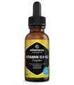 Vitamin + K2 Tropfen hochdosiert 50ml 1+ Jahre 1000 IE Vitamin + K2 flüssig m...
