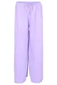 Malito - Damen Marlenehose im Animal Print - weich fließende Culottehose - lockere Sommerhose - Trendige Freizeithose 2306 - (Uni Flieder)