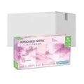 ARNOMED Nitril Blossom Rose Einmalhandschuhe, puderfrei, rosa 385-M , 1 Karton = 10 Packungen à 100 Stück, Größe M