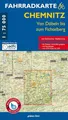 Fahrradkarte Chemnitz: Von Döbeln bis zum Fichtelberg (Fahrradkarten)