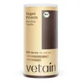 VETAIN Veganes Proteinpulver Vanille - 21g Eiweiß - 600g - Ohne Süßungsmittel - Bio Protein Pulver - 5 Proteinquellen fermentiert Erbsen & Reis - Vollständiges EAA & BCAA - Laborgeprüft