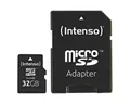 Intenso Intenso Class10 Speicherkarte (32 GB, 10, 20 MB/s Lesegeschwindigkeit, mit Adapter Class 10)