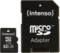Intenso High Performance microSDHC-Karte 32 GB Class 10 inkl. SD-Adapter