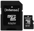 SD MicroSD Card 32GB Intenso Class10 inkl. SD Adapter