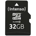 Intenso Speicherkarte microSDHC-Card Class 10, 32 GB, 1 St.