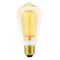 SYLVANIA Glühbirne E27 Vintage | Retro LED dimmbar | Warmweiß 2000K mit Fillament | Edison Form | Leuchtmittel mit App, Alexa, Siri steuerbar