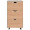 Schubladenelement 33×45×60 Cm Eichenbraun Vidaxl
