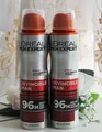 2x150ml L'Oreal Men Expert Invincible Man Anti Transpirant 96H Deo Spray