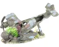 Aquariumdekoration aquatlantis Flugzeug L 32,5x21,5x18 cm