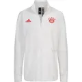 XL|FC Bayern München adidas Damen Präsentationsjacke HY3275 - Weiß - XL