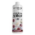 Best Body Nutrition ZEROP Vital Zuckerfreies Getränkekonzentrat Sirup Kirsch-Banane Ohne Aspartam 1 L ergibt 80 L Getränk Fitness Drink mit Vitaminen B1 B6 Niacin Kalorienarm Wassersprudler