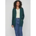 Vila Strickjacke VIRIL OPEN L/S KNIT CARDIGAN - NOOS Viskosemischung, regular fit grün|rosa M (38)