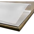 Beautex Tischdecke Folie 2 mm transparent und matt Tischdecke Schutzfolie Tischschutz (1-tlg) Eckig | 110 cm x 50 cm
