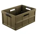 keeeper Aufbewahrungsbox Klappbox Benno geschl. mit Softgriffen 45,0L 53,5x37,5x27,5 cm olive