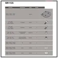 Set Motorradkoffer Hinten GIVI sr1125 für Bauletto Monolock für Honda Sh Mode