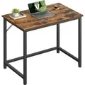 Songmics Computertisch Brandon 80 x 50 x 76 cm Braun-Schwarz