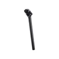 BBB Cycling ActionPost Sattelstütze Gefedert | Fahhrad Sattelstange für Rennrad, MTB und E-Bike | Sattelstütze 31.6 mm Extra Lang 400 mm | Schwarz | BSP-42