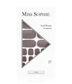 Miss Sophie Cocoa Pedicure Nagelfolie 27 Stk Cocoa