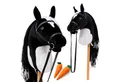 Hoofly Steckenpferd Hoofly® Hobby Horse Pferde Set mit Trense und Schraubstab in 4 Designs, (mit Trense & Schraubstab, hobby horsing, Stockpferd), Abschraubbarer Stab