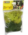 Noch 08610 Dekormoos hell- und dunkelgrün sortiert 35 g Beutel