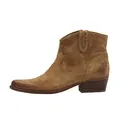 Felmini - Damen Schuhe - Verlieben WEST B504 - Cowboy Stiefeletten - Echtes Leder - Beige - 37 EU Size